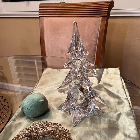 Vintage Sigma Crystal Christmas Tree 10” - Picture 2 of 6